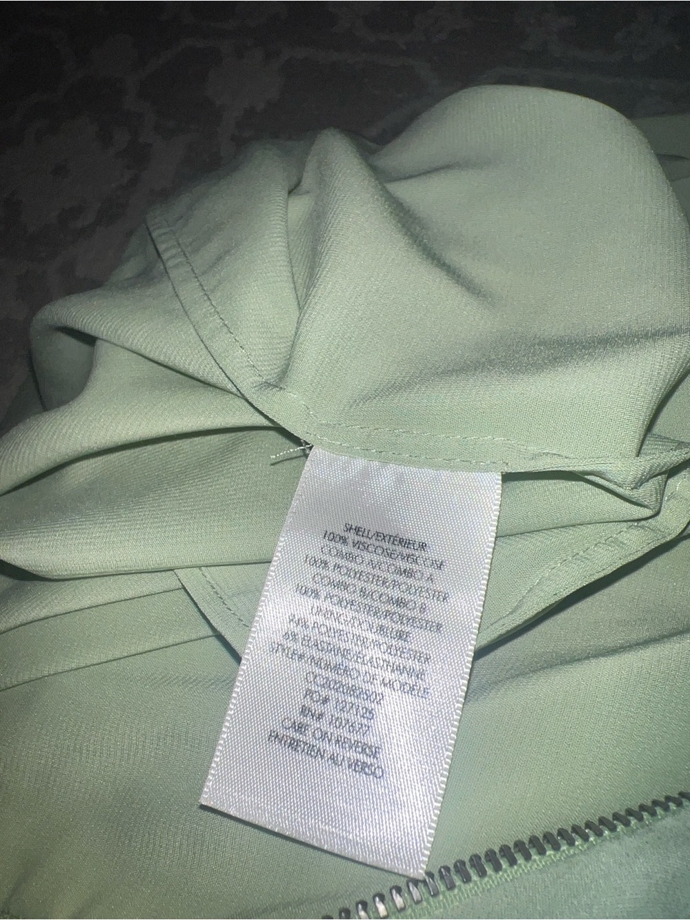 Alice + Olivia Mint Green Long Sleeve Dress - Picture 7 of 11